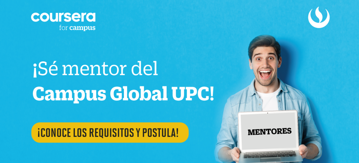 Obtén un crédito extra académico siendo mentor del Campus Global UPC