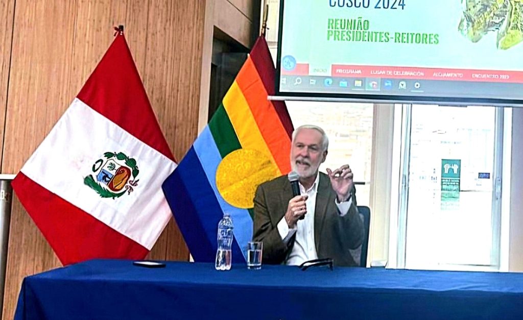 Paul LeBlanc durante Encuentro Metared 2024